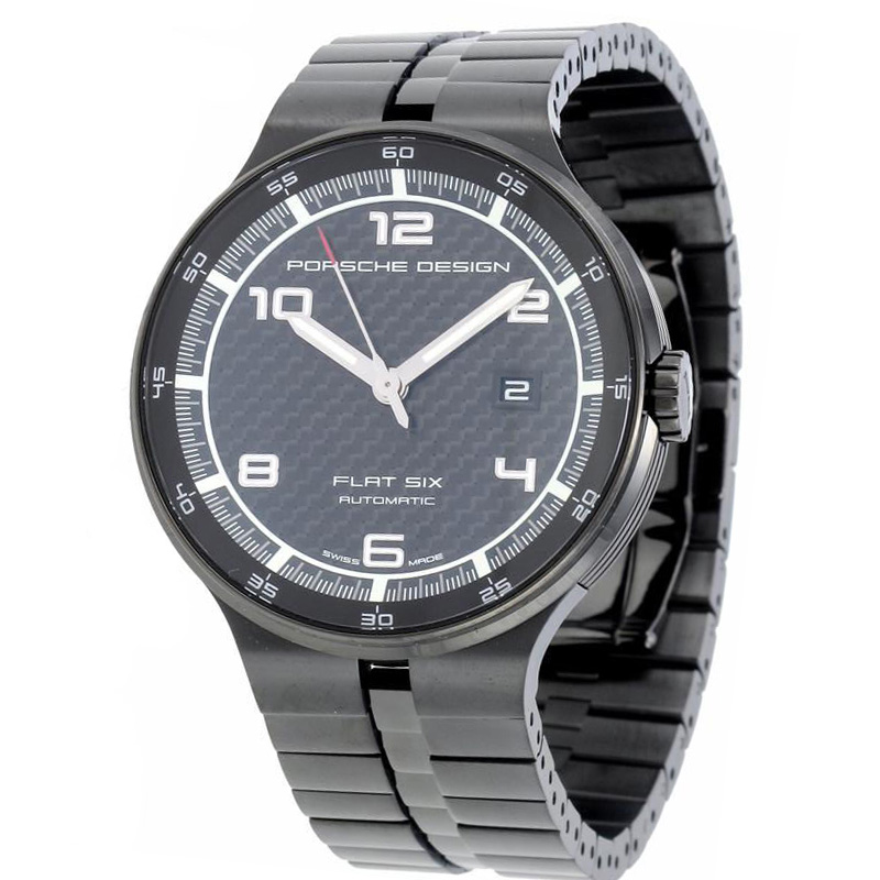 Porsche Design Flat Six P'6350 Calendar Automatic 6350.43.04.0275 watch for sale